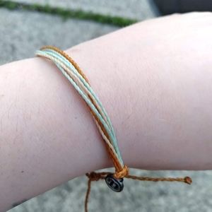 Pura Vida Blue & Tan Bracelet
